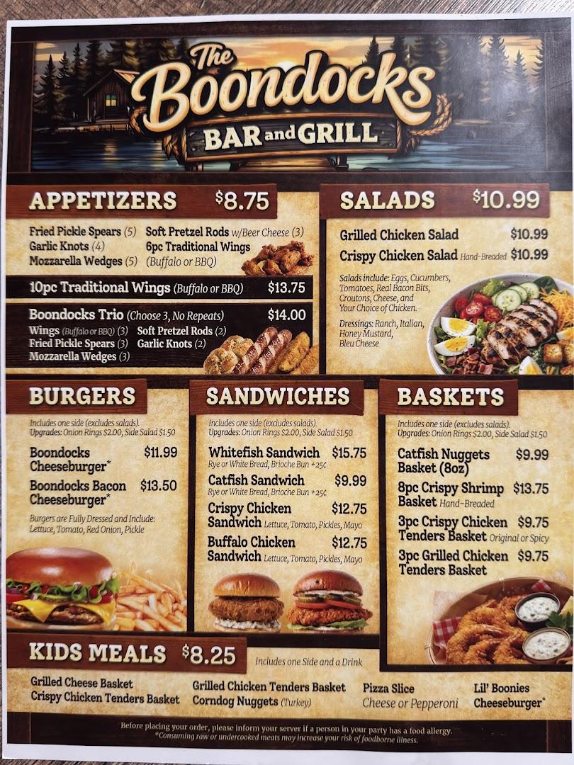 The boondocks bar and grill